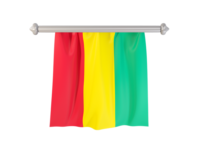 Flag pennant. Download flag icon of Guinea at PNG format