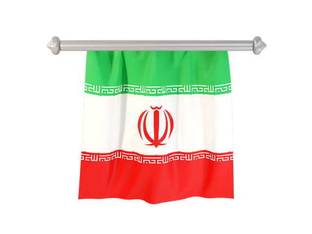 Флаг-вымпел. Скачать флаг. Иран