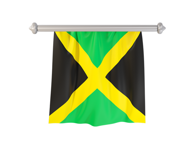 Флаг-вымпел. Скачать флаг. Ямайка