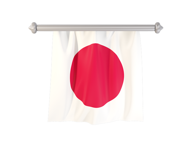 Флаг-вымпел. Скачать флаг. Япония