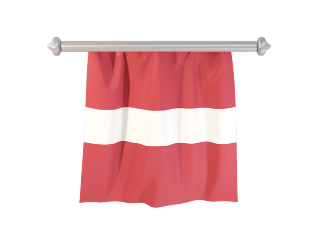 Flag pennant. Download flag icon of Latvia at PNG format