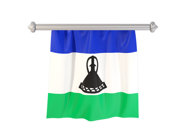 Flag pennant. Download flag icon of Lesotho at PNG format
