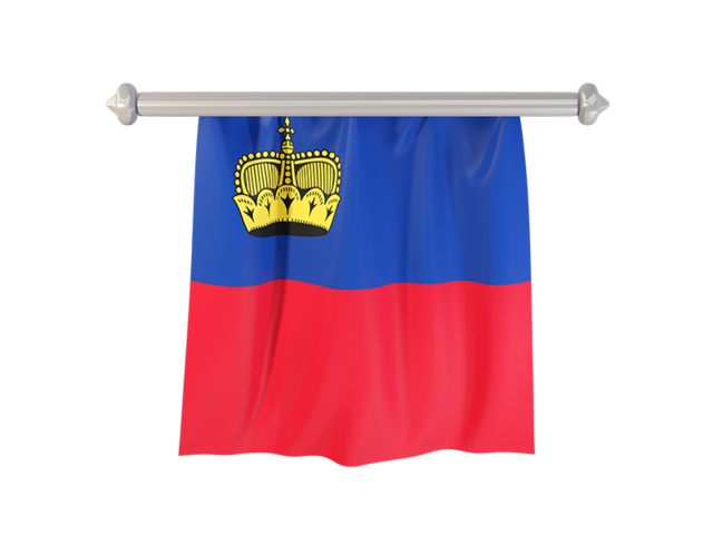 Flag pennant. Download flag icon of Liechtenstein at PNG format