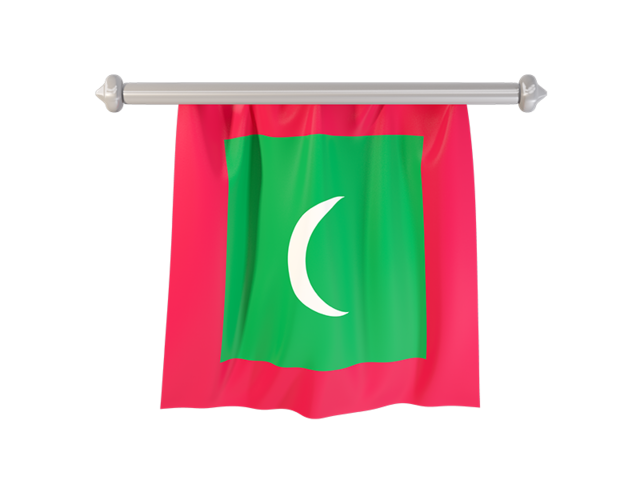 Flag pennant. Download flag icon of Maldives at PNG format