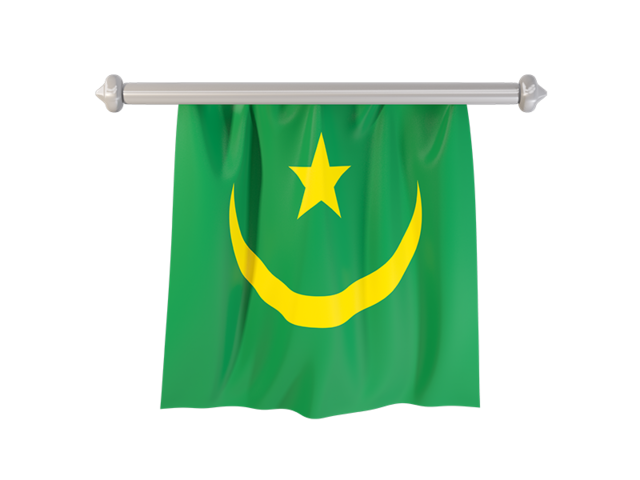 Flag pennant. Download flag icon of Mauritania at PNG format