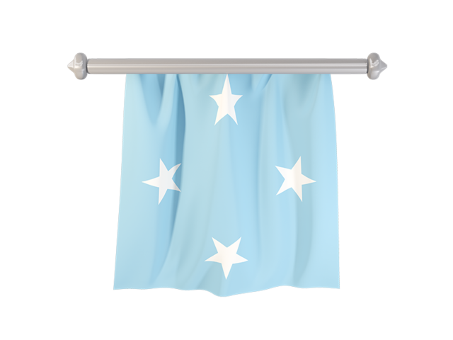 Flag pennant. Download flag icon of Micronesia at PNG format