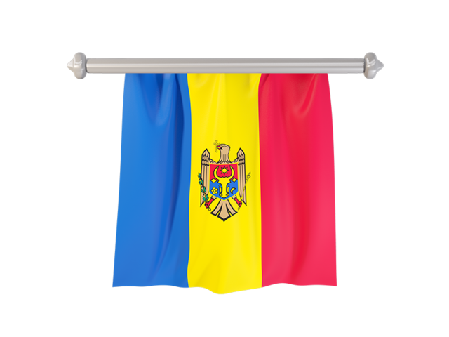 Flag pennant. Download flag icon of Moldova at PNG format
