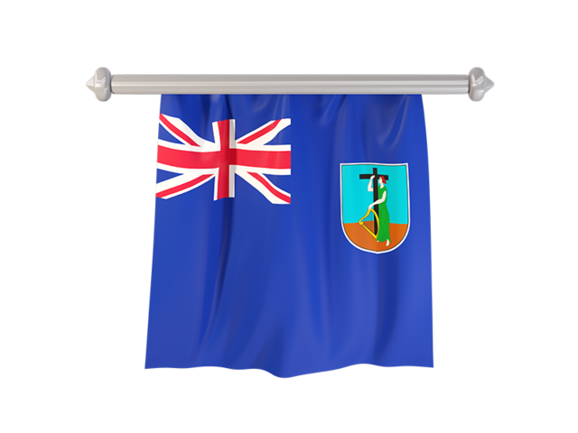 Flag pennant. Download flag icon of Montserrat at PNG format