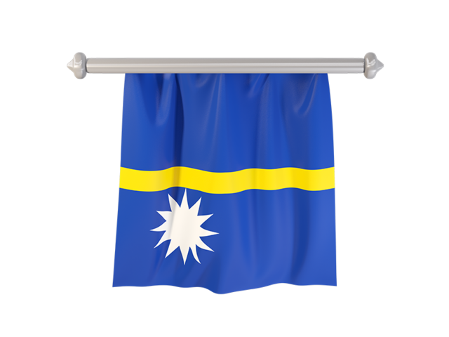 Flag pennant. Download flag icon of Nauru at PNG format