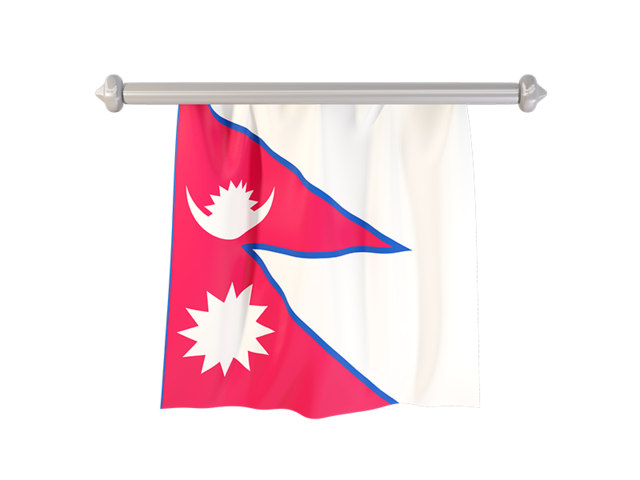 Flag pennant. Download flag icon of Nepal at PNG format