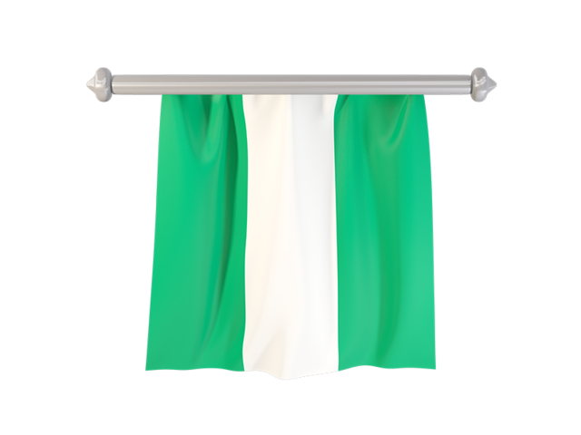 Флаг-вымпел. Скачать флаг. Нигерия