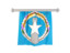 Northern Mariana Islands. Flag pennant. Download icon.