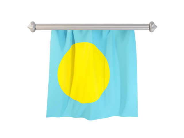 Flag pennant. Download flag icon of Palau at PNG format