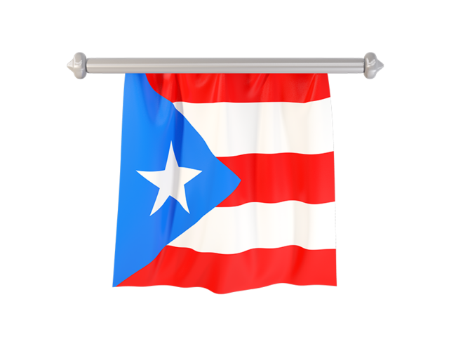 Флаг-вымпел. Скачать флаг. Пуэрто-Рико
