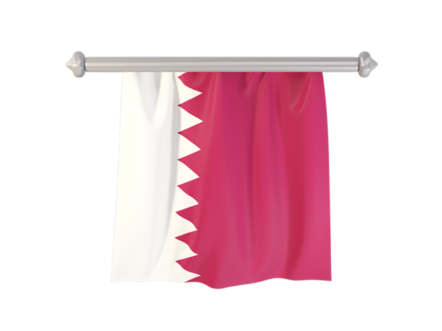 Flag pennant. Download flag icon of Qatar at PNG format