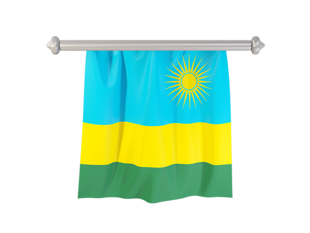 Flag pennant. Download flag icon of Rwanda at PNG format