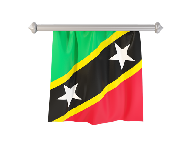 Flag pennant. Download flag icon of Saint Kitts and Nevis at PNG format