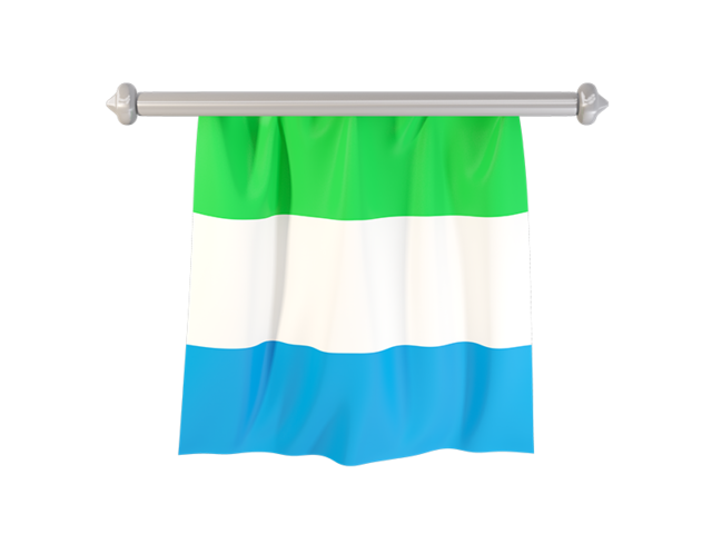 Flag pennant. Download flag icon of Sierra Leone at PNG format