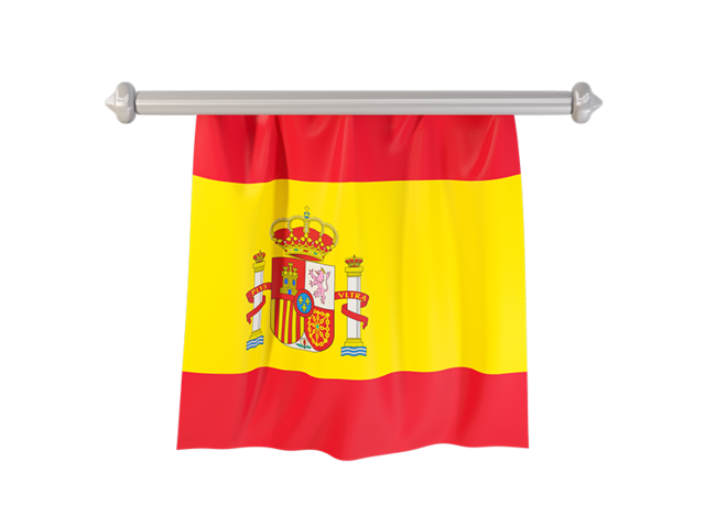 Flag pennant. Download flag icon of Spain at PNG format