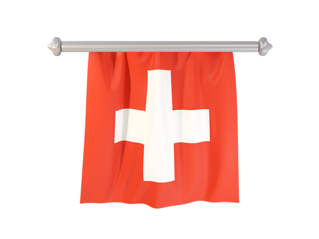 Флаг-вымпел. Скачать флаг. Швейцария