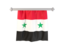 Syria. Flag pennant. Download icon.