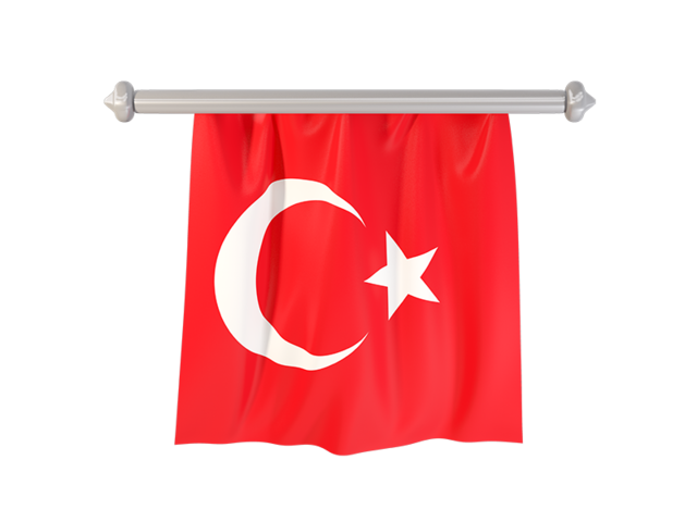 Флаг-вымпел. Скачать флаг. Турция