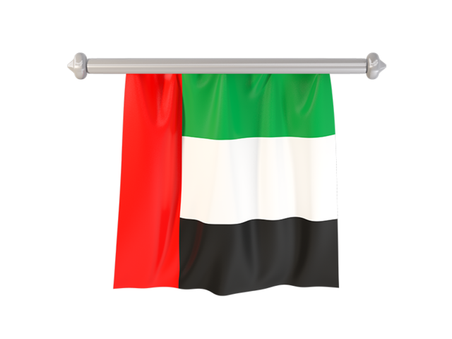 Флаг-вымпел. Скачать флаг. Объединённые Арабские Эмираты