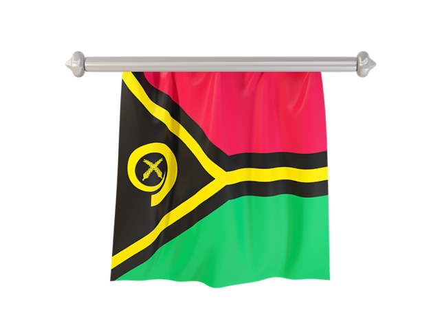 Флаг-вымпел. Скачать флаг. Вануату