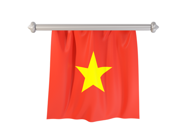 Флаг-вымпел. Скачать флаг. Вьетнам
