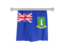 Virgin Islands. Flag pennant. Download icon.