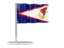 American Samoa. Flag pin. Download icon.