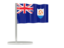 Anguilla. Flag pin. Download icon.