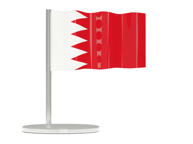 Flag pin. Download flag icon of Bahrain at PNG format