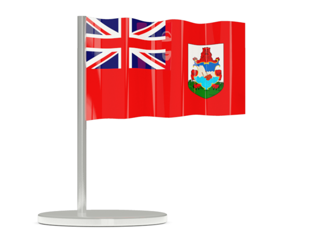 Flag pin. Download flag icon of Bermuda at PNG format