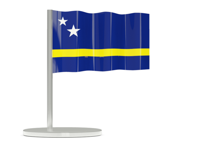 Flag pin. Download flag icon of Curacao at PNG format