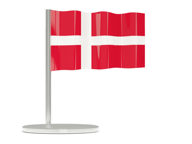 Flag pin. Download flag icon of Denmark at PNG format