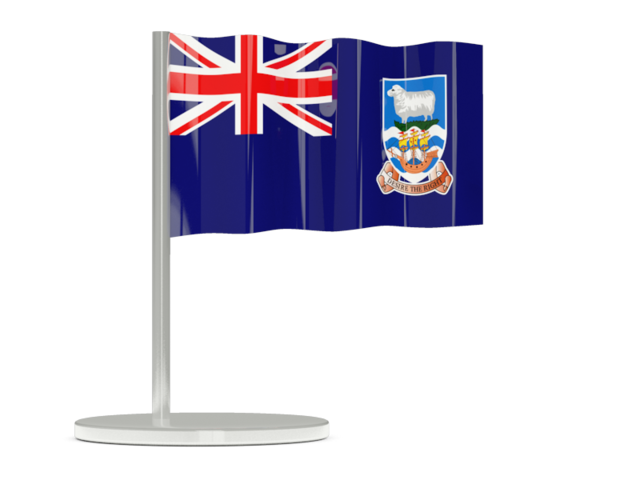 Flag pin. Download flag icon of Falkland Islands at PNG format