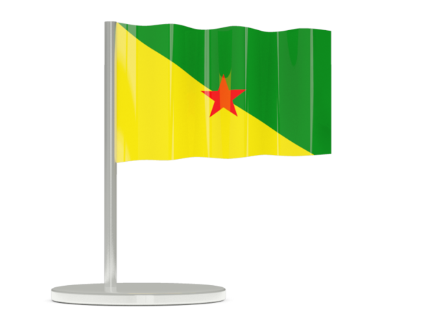 Flag pin. Download flag icon of French Guiana at PNG format