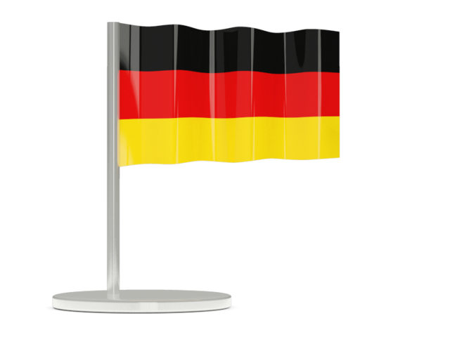 Флажок-булавка. Скачать флаг. Германия