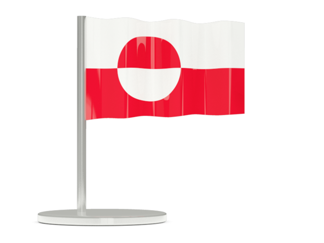 Flag pin. Download flag icon of Greenland at PNG format