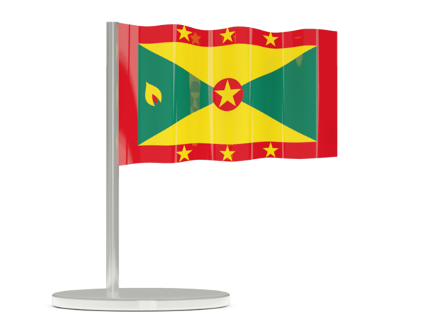 Flag pin. Download flag icon of Grenada at PNG format