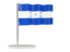 Honduras. Flag pin. Download icon.