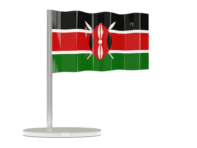 Flag pin. Download flag icon of Kenya at PNG format