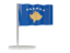 Kosovo. Flag pin. Download icon.