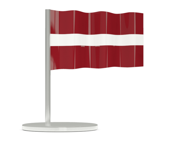 Flag pin. Download flag icon of Latvia at PNG format