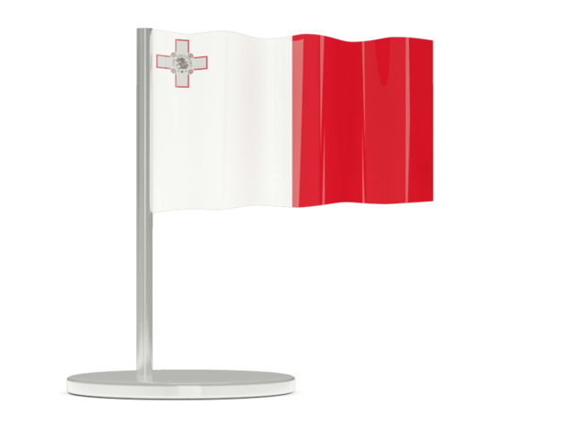 Flag pin. Download flag icon of Malta at PNG format