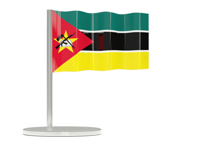 Flag pin. Download flag icon of Mozambique at PNG format