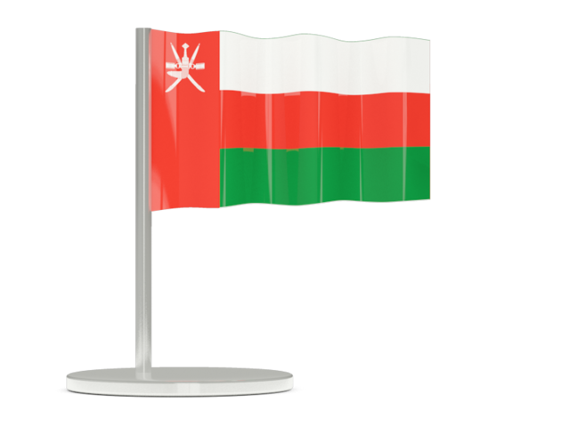 Flag pin. Download flag icon of Oman at PNG format