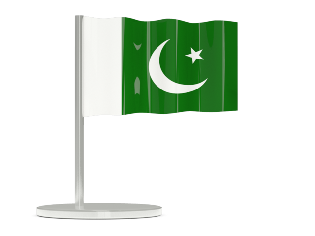 Флажок-булавка. Скачать флаг. Пакистан