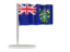 Pitcairn Islands. Flag pin. Download icon.